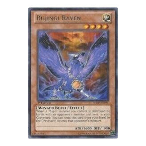 Bujingi Raven (SHSP) #SHSP-EN081 Rare (1st Edition Near Mint) Shadow Specters YuGiOh: 2013