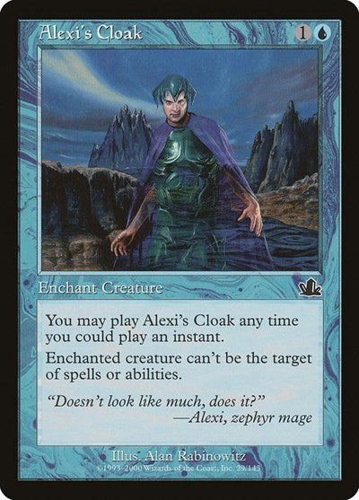 Alexis Cloak (PCY) #29 Common (Moderately Played) Prophecy Magic: The Gathering: 2000