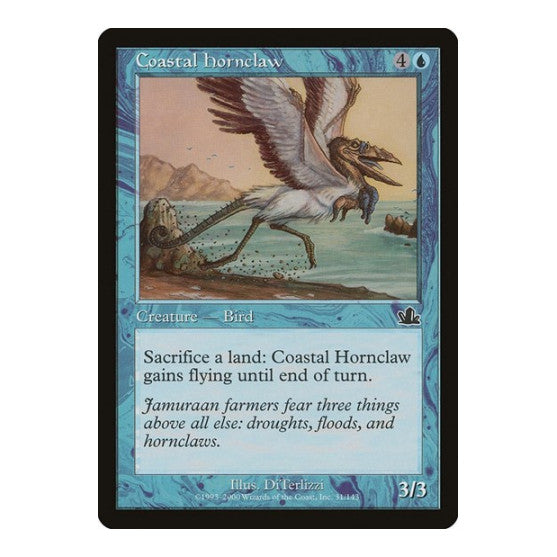 Coastal Hornclaw (PCY) #31 Common (Moderately Played) Prophecy Magic: The Gathering: 2000