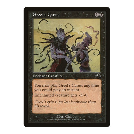 Greel's Caress (PCY) #67 Common (Lightly Played) Prophecy Magic: The Gathering: 2000