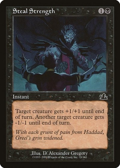 Steal Strength (PCY) #79 Common (Heavily Played) Prophecy Magic: The Gathering: 2000