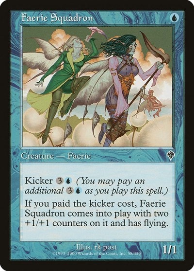 Faerie Squadron (INV) #58 Common Invasion Magic: The Gathering: 2000