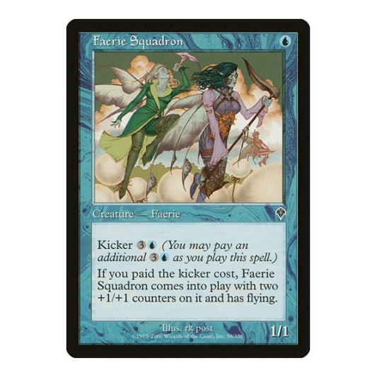 Faerie Squadron (INV) #58 Common Invasion Magic: The Gathering: 2000