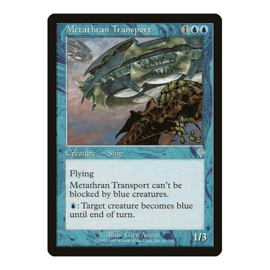 Metathran Transport (INV) #62 Uncommon (Moderately Played) Invasion Magic: The Gathering: 2000