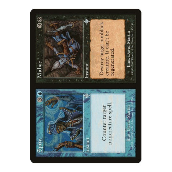 Spite // Malice (INV) #293 Uncommon (Moderately Played) Invasion Magic: The Gathering: 2000