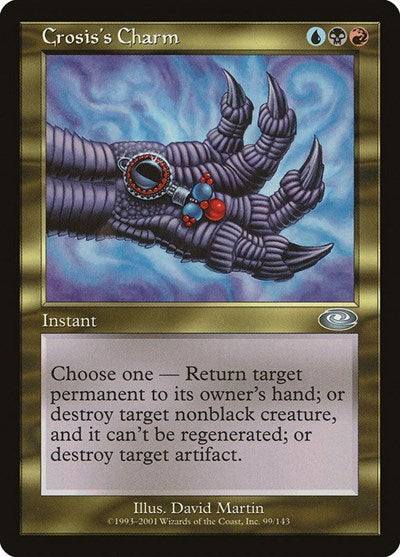 Crosiss Charm (PLS) #99 Uncommon Planeshift Magic: The Gathering: 2001