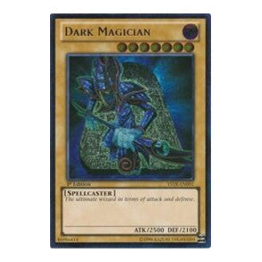 Dark Magician (UTR) (YSYR) #YSYR-EN001 Ultimate Rare (1st Edition Heavily Played) Starter Deck: Yugi Reloaded YuGiOh: 2013