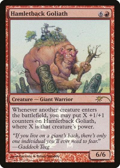 Hamletback Goliath (MEDIA) #A10 Promo (Foil Damaged) Media Promos Magic: The Gathering: 2026