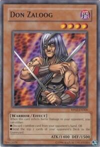 Don Zaloog (RP02) #RP02-EN068 Rare (Unlimited Near Mint) Retro Pack 2 YuGiOh: 2009