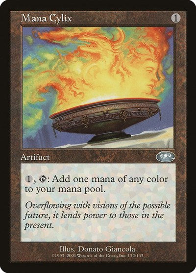Mana Cylix (PLS) #132 Uncommon (Moderately Played) Planeshift Magic: The Gathering: 2001
