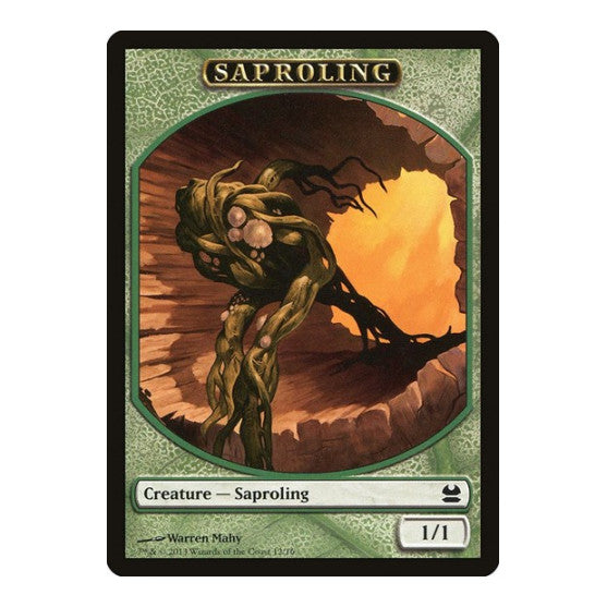 Saproling Token (MMA) #12 T (Lightly Played) Modern Masters Magic: The Gathering: 2013