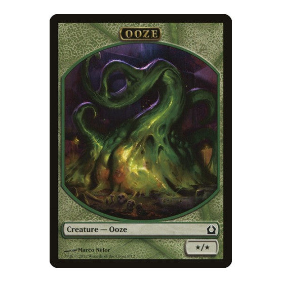 Ooze Token (RTR) #8 T (Lightly Played) Return to Ravnica Magic: The Gathering: 2012