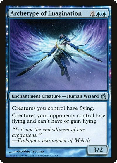 Archetype of Imagination (BNG) #32 Uncommon Born of the Gods Magic: The Gathering: 2014