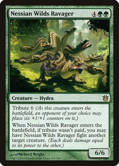 Nessian Wilds Ravager (BNG) #129 Rare (Lightly Played) Born of the Gods Magic: The Gathering: 2014