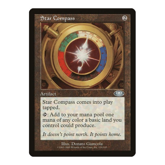Star Compass (PLS) #134 Uncommon Planeshift Magic: The Gathering: 2001