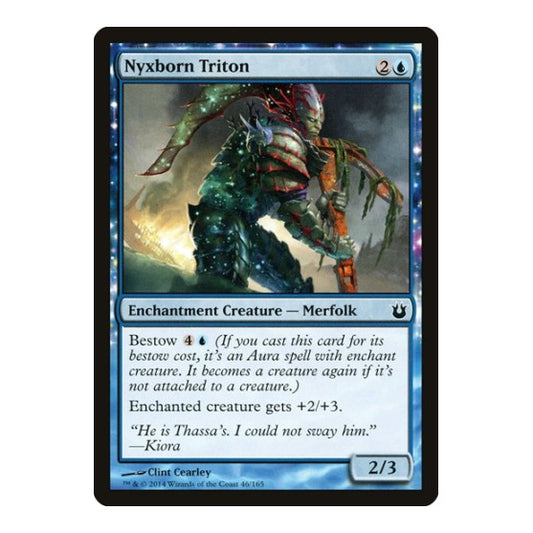 Nyxborn Triton (BNG) #46 Common (Lightly Played) Born of the Gods Magic: The Gathering: 2014