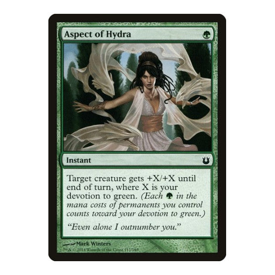 Aspect of Hydra (BNG) #117 Common (Lightly Played) Born of the Gods Magic: The Gathering: 2014