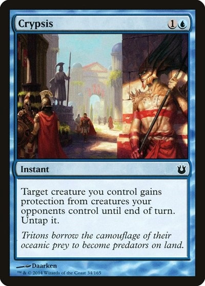Crypsis (BNG) #34 Common (Moderately Played) Born of the Gods Magic: The Gathering: 2014