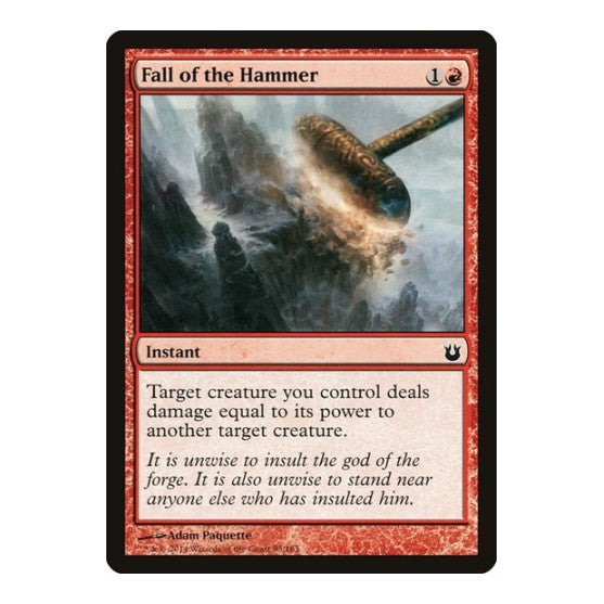 Fall of the Hammer (BNG) #93 Common Born of the Gods Magic: The Gathering: 2014
