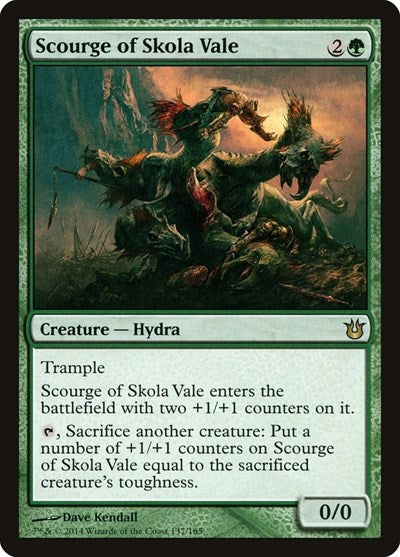 Scourge of Skola Vale (BNG) #137 Rare (Lightly Played) Born of the Gods Magic: The Gathering: 2014
