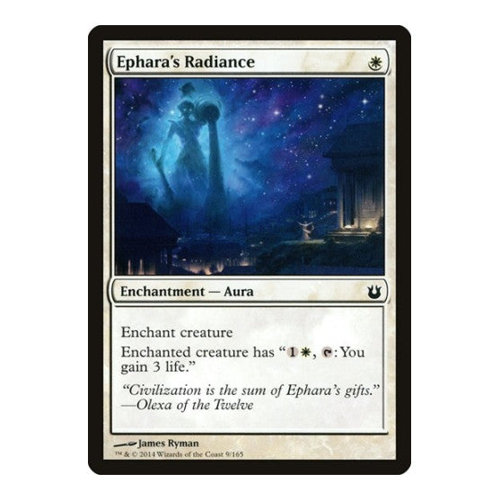 Epharas Radiance (BNG) #9 Common (Lightly Played) Born of the Gods Magic: The Gathering: 2014