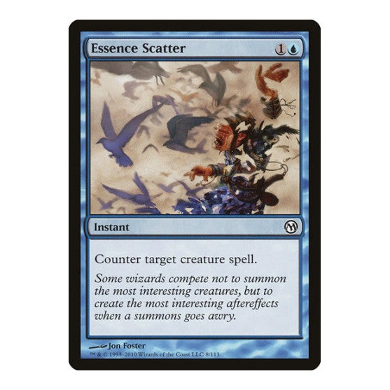 Essence Scatter (DPA) #8 Common (Lightly Played) Duels of the Planeswalkers Magic: The Gathering: 2009