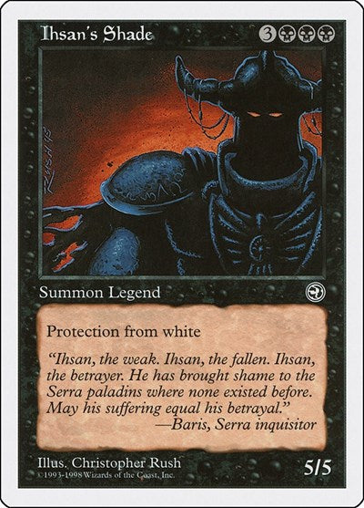 Ihsans Shade (ATH) #25 Uncommon (Lightly Played) Anthologies Magic: The Gathering: 1998