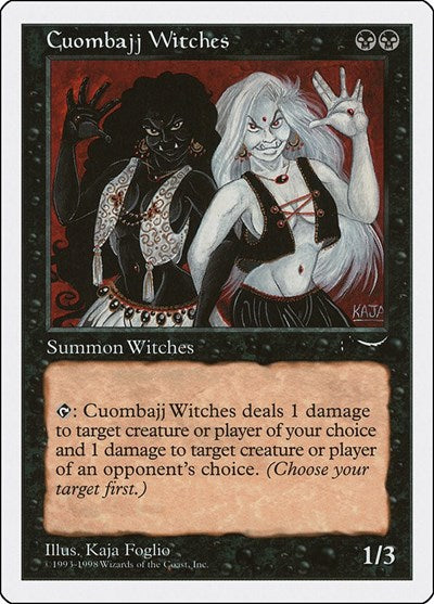 Cuombajj Witches (ATH) #21 Common Anthologies Magic: 1998