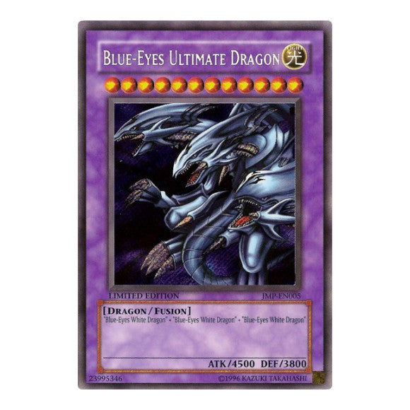 Blue-Eyes Ultimate Dragon (Secret) (SJMP) #JMP-EN005 Secret Rare (Limited Lightly Played) Shonen Jump Magazine Promos YuGiOh: 2017
