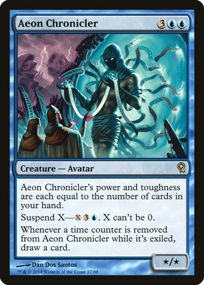Aeon Chronicler (DDM) #17 Rare (Heavily Played) Duel Decks: Jace vs. Vraska Magic: The Gathering: 2014