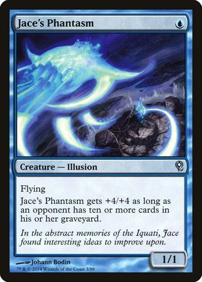 Jaces Phantasm (DDM) #3 Uncommon (Lightly Played) Duel Decks: Jace vs. Vraska Magic: The Gathering: 2014