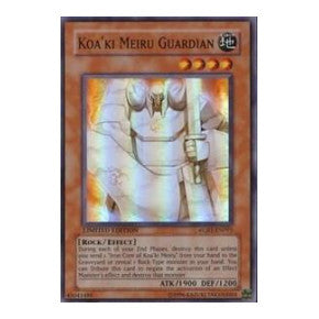 Koaki Meiru Guardian (DPCT) #RGBT-ENPP3 Super Rare (Limited Lightly Played) Duelist Pack Collection Tin YuGiOh: 2008