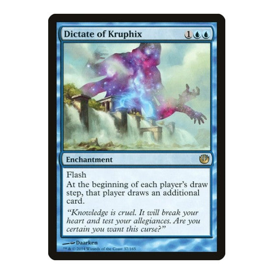 Dictate of Kruphix (JOU) #37 Rare (Lightly Played) Journey Into Nyx Magic: The Gathering: 2014
