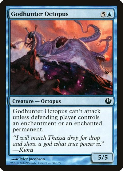 Godhunter Octopus (JOU) #39 Common (Lightly Played) Journey Into Nyx Magic: The Gathering: 2014