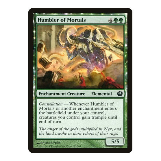 Humbler of Mortals (JOU) #127 Common Journey Into Nyx Magic: The Gathering: 2014