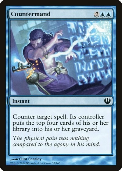 Countermand (JOU) #33 Common (Lightly Played) Journey Into Nyx Magic: The Gathering: 2014