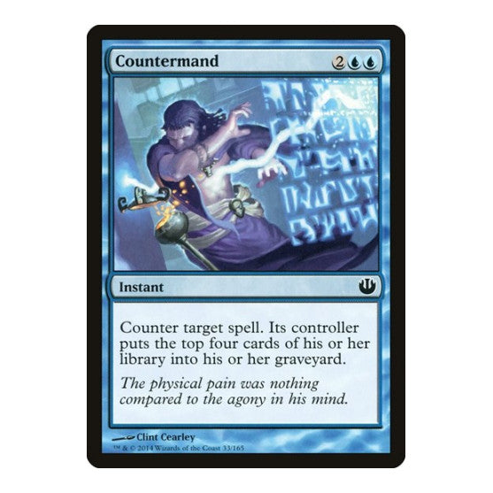 Countermand (JOU) #33 Common (Lightly Played) Journey Into Nyx Magic: The Gathering: 2014
