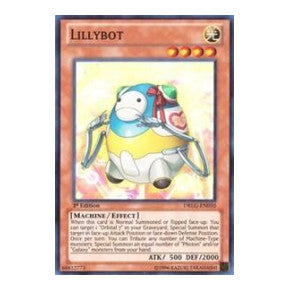 Lillybot (DRLG) #DRLG-EN050 Super Rare (1st Edition Lightly Played) Dragons of Legend YuGiOh: 2014