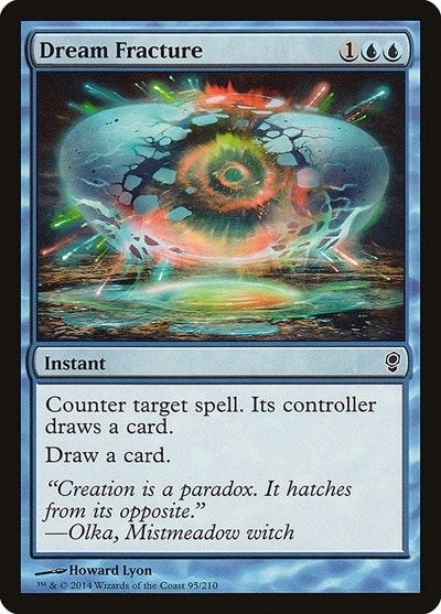 Dream Fracture (CNS) #95 Common (Moderately Played) Conspiracy Magic: The Gathering: 2014