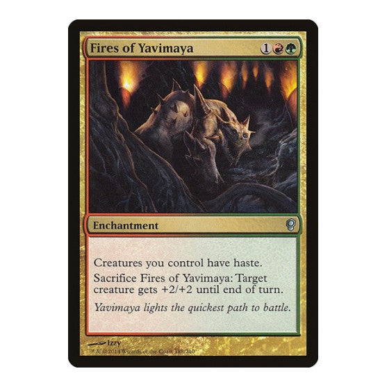 Fires of Yavimaya (CNS) #188 Uncommon (Lightly Played) Conspiracy Magic: The Gathering: 2014