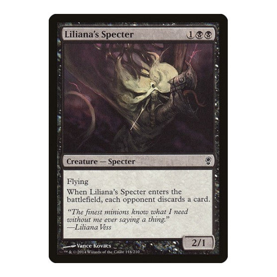 Lilianas Specter (CNS) #116 Common (Lightly Played) Conspiracy Magic: The Gathering: 2014