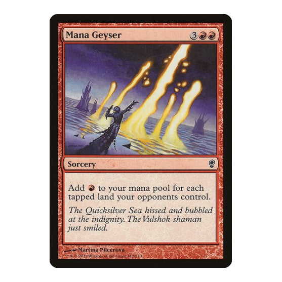 Mana Geyser (CNS) #147 Common (Lightly Played) Conspiracy Magic: The Gathering: 2014