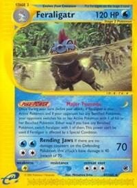 Feraligatr (47) (EX) #047/165 Rare (Lightly Played) Expedition Pokemon: 2002