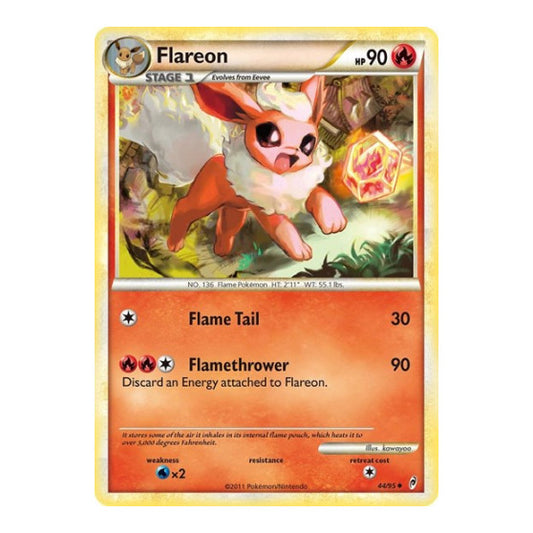Flareon (CL) #44/95 Uncommon (Moderately Played) Call of Legends Pokemon: 2011