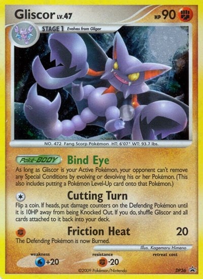 Gliscor - DP36 (PR) #DP36 Promo (Holofoil Moderately Played) Diamond and Pearl Promos Pokemon: 2007