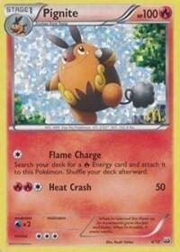 Pignite - 4/12 (M12) #004/012 Promo McDonald's Promos 2012 Pokemon: 2012