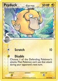 Psyduck Delta Species (HP) #81/110 Common (Damaged) Holon Phantoms Pokemon: 2006