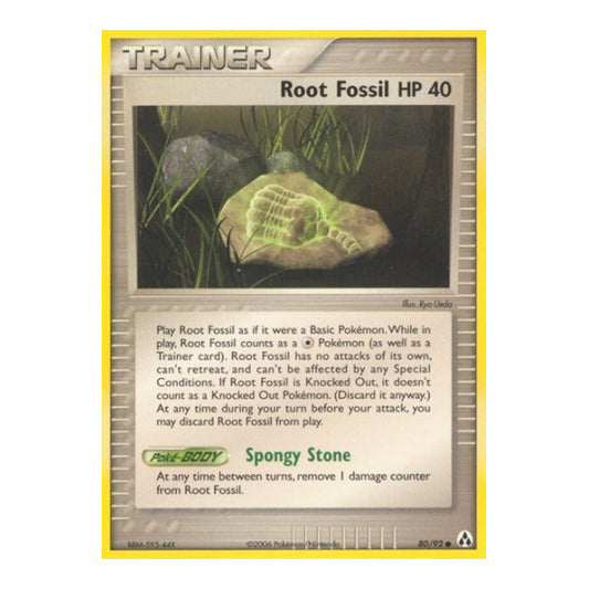 Root Fossil (LM) #80/92 Common (Lightly Played) EX Legend Maker Pokemon: 2006