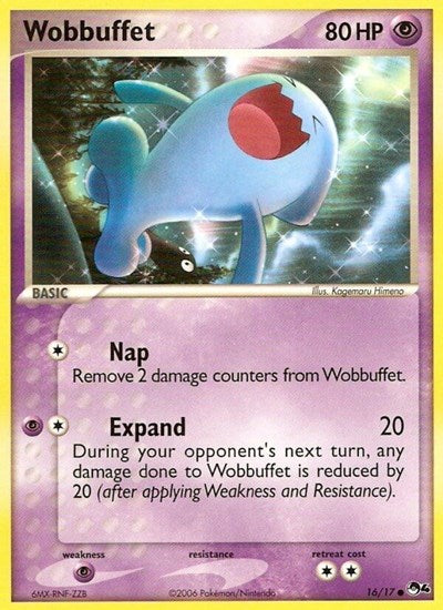 Wobbuffet (POP) #016/017 Common (Lightly Played) POP Series 4 Pokemon: 2026