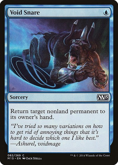 Void Snare (M15) #82 Common (Lightly Played) Magic 2015 (M15) Magic: 2014